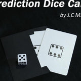 Prediction Dice Card- Close Up Magic Card Tricks-- New Arrival