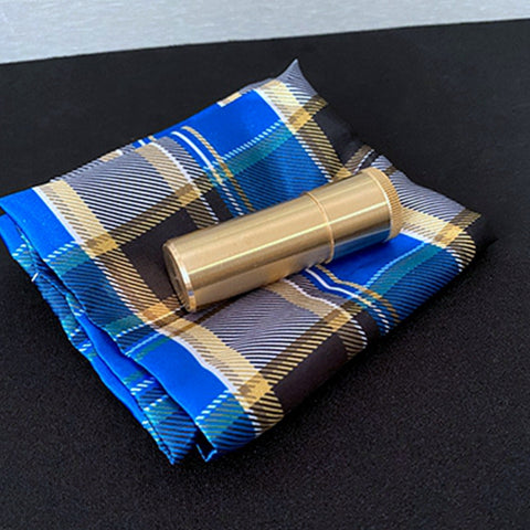 Slim Bill Tube (Brass) --Magic Accessories, Money Magic -- New Arrival