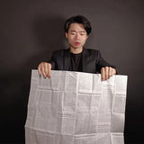 Torn and Restored Newspaper (Single Hand) - Stage Magic-- New Arrival