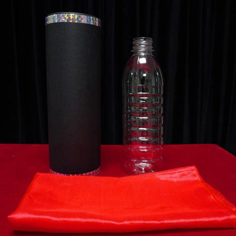 Silk to Bottle -- Stage Magic Close Up Magic