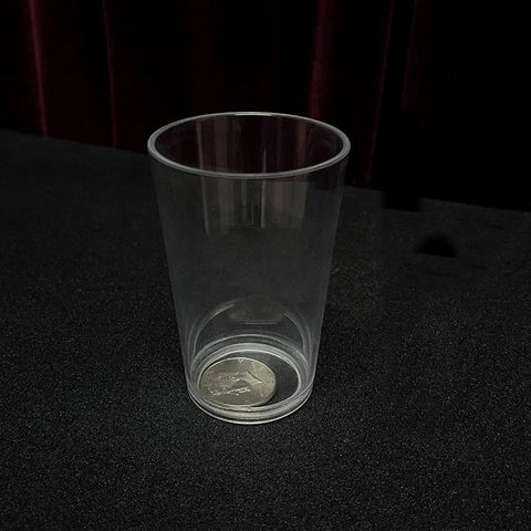 Innovative Coin Thru Glass - Coin&Money Magic -- New Arrival