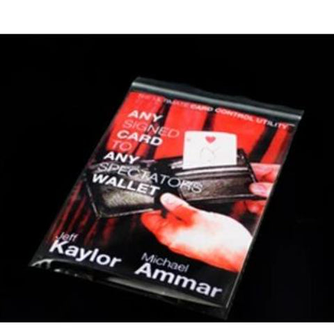 Any Signed Card To Any Spectator's Wallet - Card Trick Magic