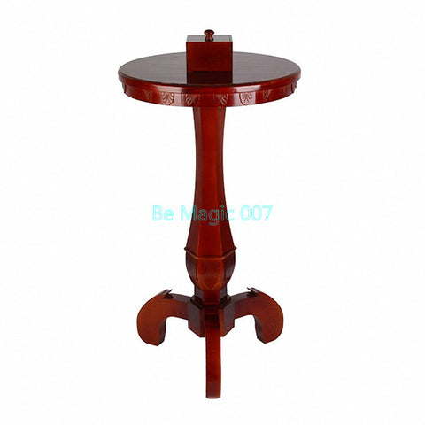 Round Carved Floating Table (Anti Gravity Box + Vase + Candlestick) -- Stage Magic