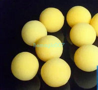 20 pcs/lot 4.5cm Super Soft Sponge Balls(Yellow) - Close Up Magic - Bemagic