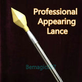 Professional Appearing Lance - Metal (Silvery) -- Silk & Cane Magic