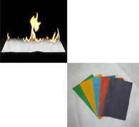 10 sheets Flash Paper / Nitrocellulose Paper / Fire Paper 50x20cm - Fire Magic