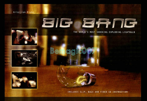 Big Bang Gimmick and online video-- Mentalism Magic - Bemagic