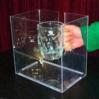 Bottle burst burst Cup special - plexiglass cover -- Mentalism Magic - Bemagic
