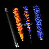 Color Changing Feather Stick - Lilly Feather Sticks -- Silk & Cane Magic - Bemagic