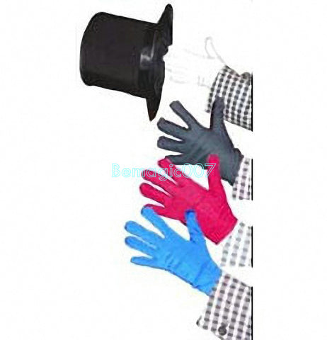 Color Changing Gloves -- Silk & Cane Magic - Bemagic