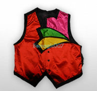Color Changing Vest -- Silk & Cane Magic - Bemagic