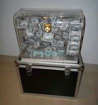 Crystal Money Chest -- Silk & Cane Magic - Bemagic