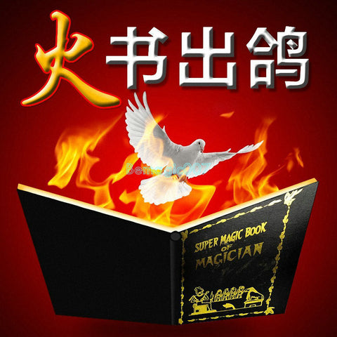 Dove & Fire Book - Fire Magic - Bemagic