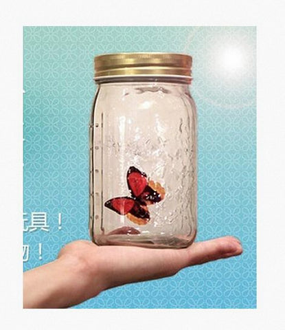 Electronic Butterfly in a Jar - Close Up Magic - Bemagic