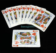 15 Pcs Flash Playing Card / Nitrocellulose Playing Card / Fire Playing Card  - Fire Magic - Bemagic