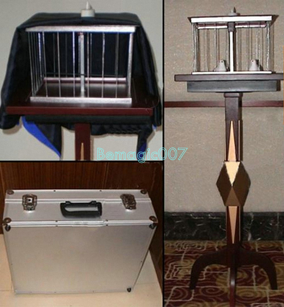 Magic Table Floating Floating Table With Appearing Bird Cage Table - Deluxe -- Stage Magic ...