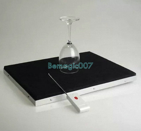 Glass Breaking Tray Pro - Remote Control  -- Stage Magic - Bemagic