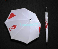 Got It Covered-Umbrella Thru Cards -- Stage Magic - Bemagic