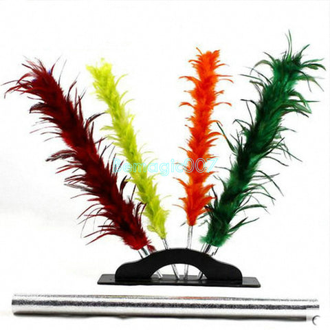 Hamed Colorful Feather Sticks -- Stage Magic - Bemagic