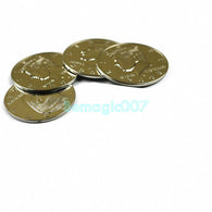 Jumbo Half Dollar Shells 3 + 1 Set - Coin&Money Magic