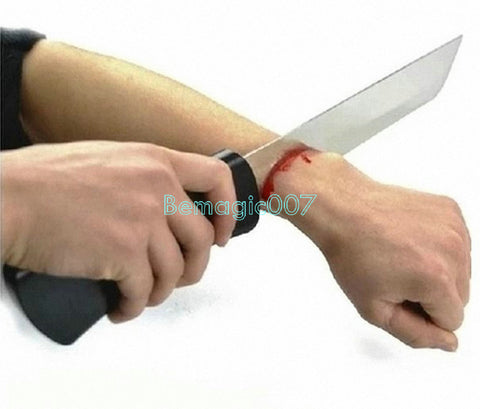 Knife Through Arm (Bloody Arm Knife)  - Close Up Magic - Bemagic