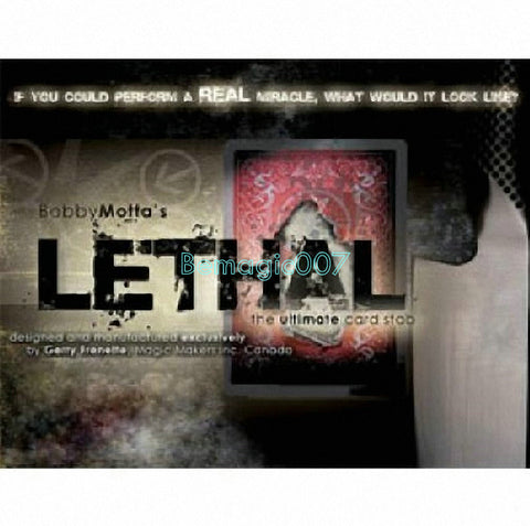 LETHAL ( DVD and Gimmick ) -- Stage Magic - Bemagic