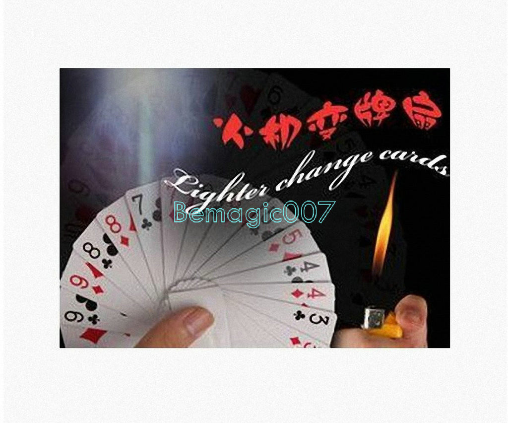 Lighter To Card Fan - Card Trick Magic – Bemagic