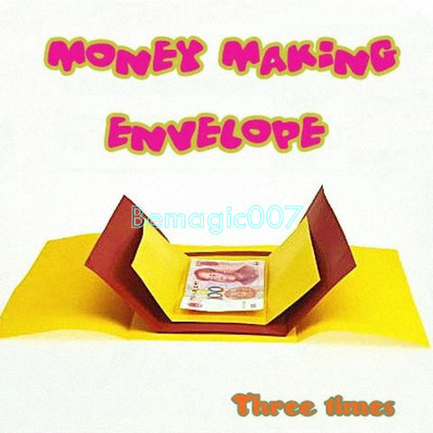 Money Making Envelope (Three times) - Coin&Money Magic - Bemagic