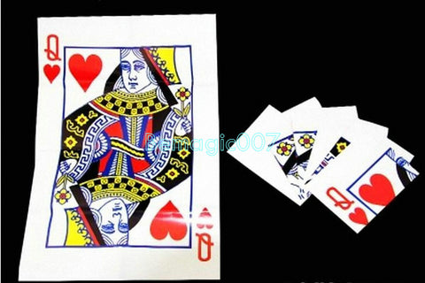 Queen Restored -  Card Trick Magic - Bemagic