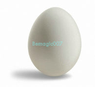Rubber Egg White --Magic Accessories - Bemagic