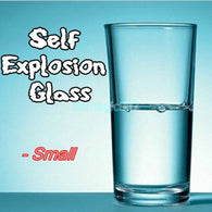 Self Explosion Glass Small  -- Stage Magic - Bemagic