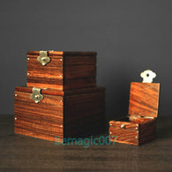 Super Locked Boxs - Professional (ROSEWOOD EDITION） -- Close Up Magic