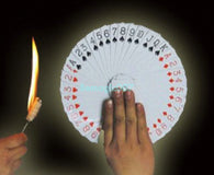 Torch To Card Fan - Fire Magic - Bemagic