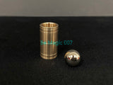 Ball & Tube Mystery (Brass)  - Close Up Magic