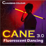 Color Changing Cane 3.0 Fluorescent Dancing (Professional two color) -- Stage Magic